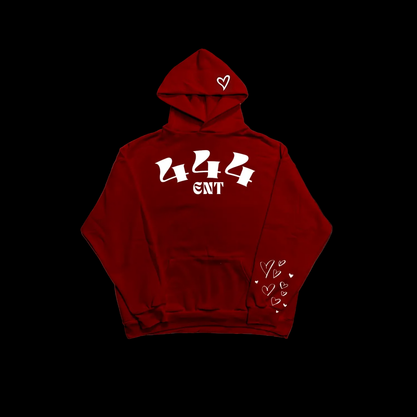Red 444 Hoodie