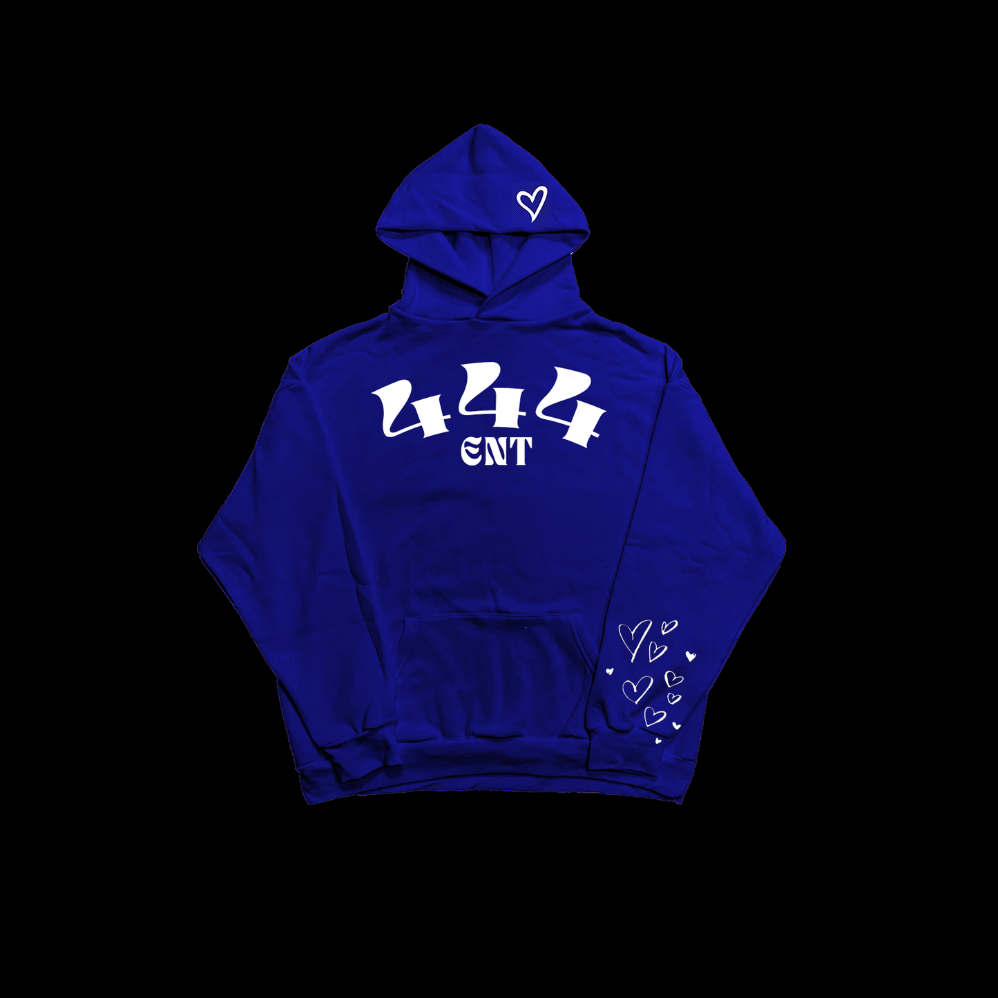 Dark Blue 444 Hoodie
