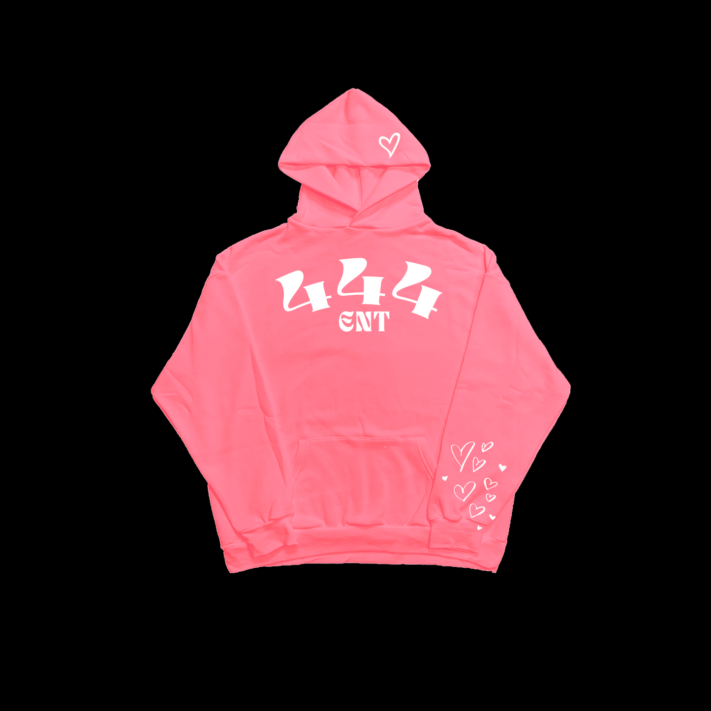 Pink 444 Hoodie